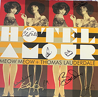 Signed Pink Martini  Albums and Vinyls Signed Vinyl - Hotel Amour